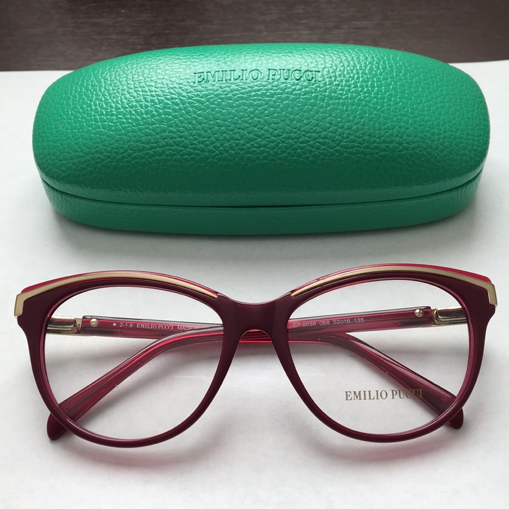 Emilio Pucci Authentic Eyeglasses Frames